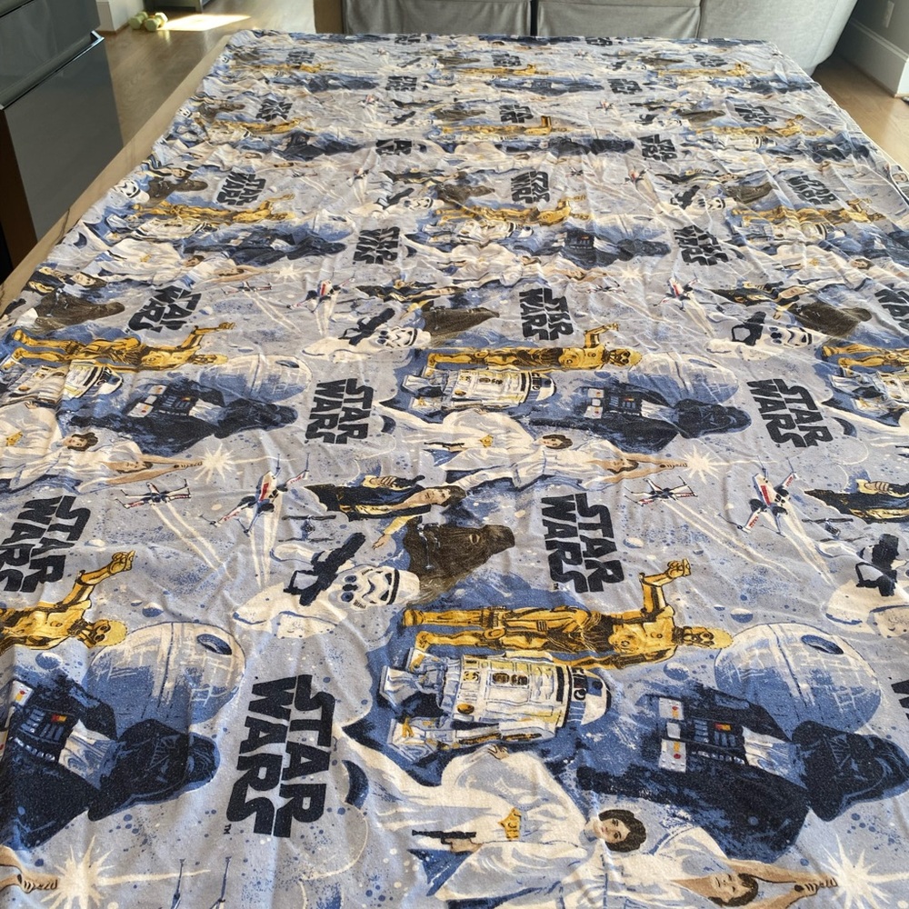 Pottery Barn Kids Star Wars Bedding in Blue and Yellow - Picture 8 of 8